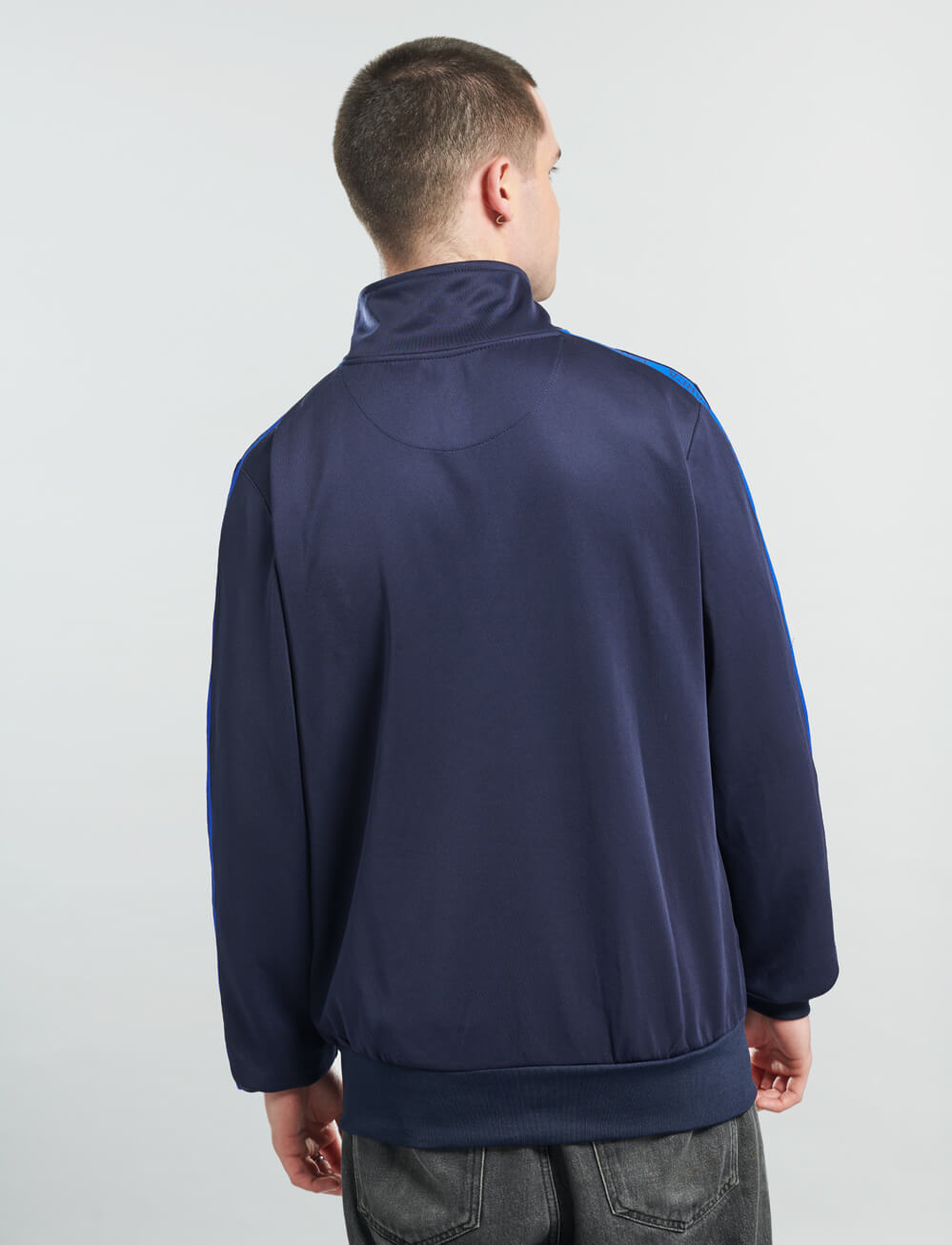 Official FC Barcelona Track Jacket - Navy â The World Football Store